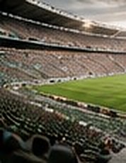 Stadium at night